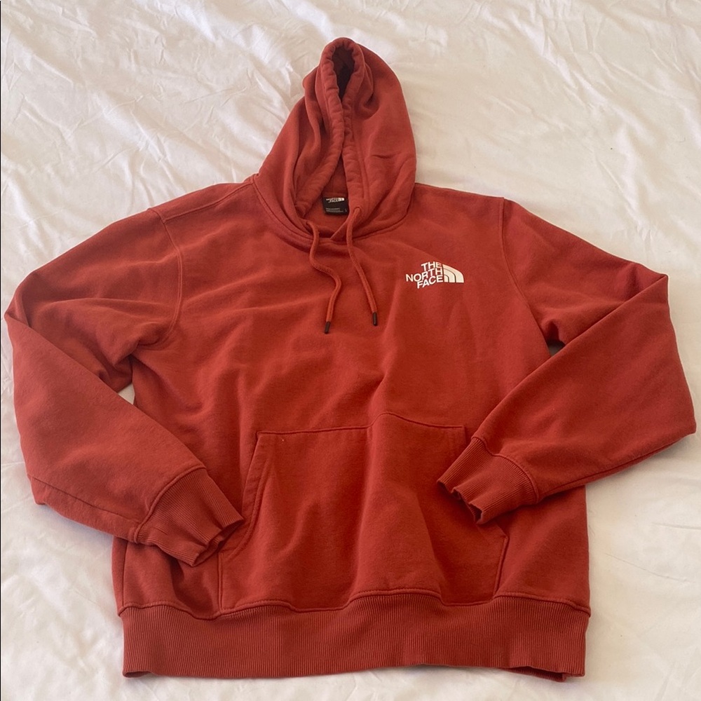 The North Face Men's Red Hoodie Sweater